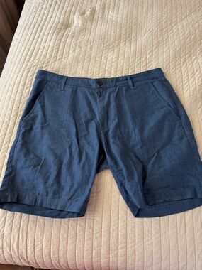 Men’s AG The Wanderer linen cotton blend shorts 36